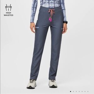 FIGS • Evan Scrub Pants • Heather Denim • Medium